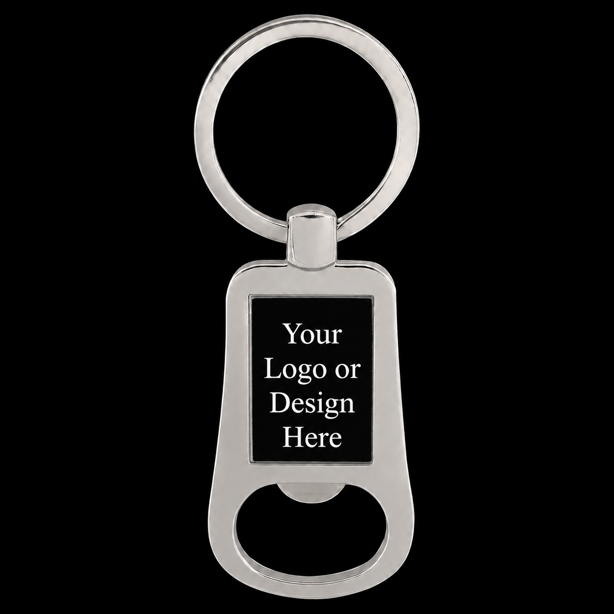 Custom Engraved Bottle Opener Keychain | Business Logo Gift