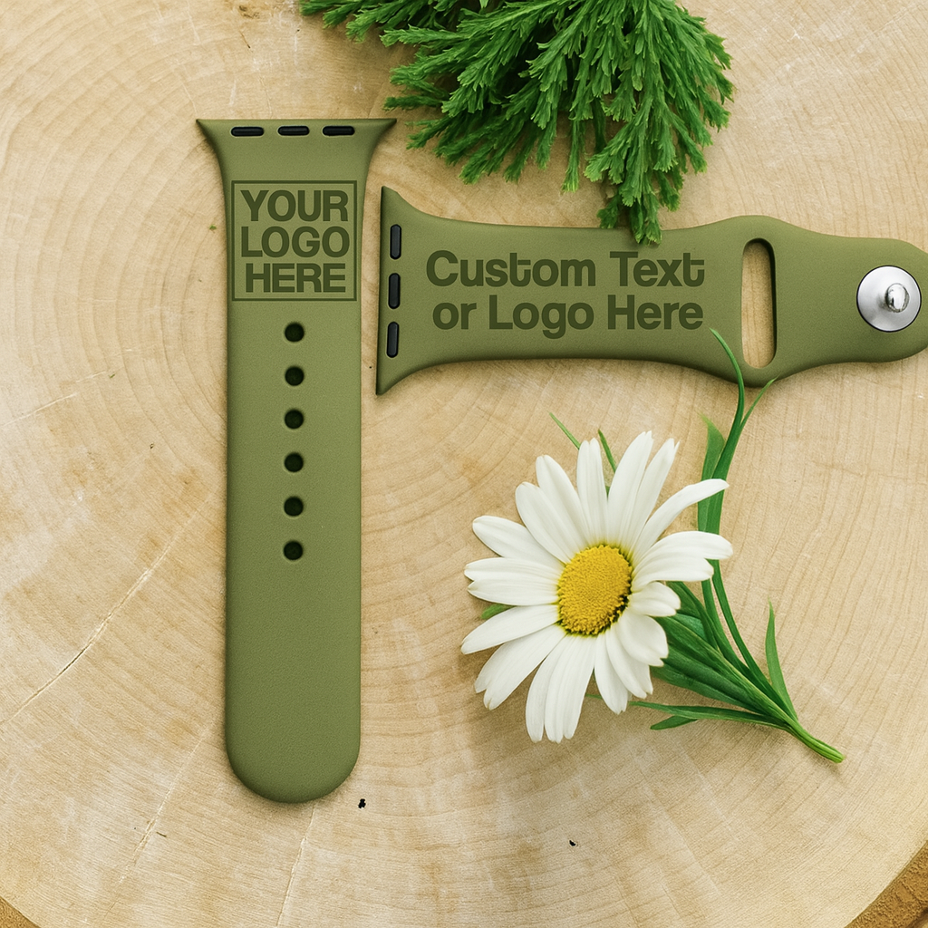 Custom Engraved Apple Watch Band | Personalized Watch Strap