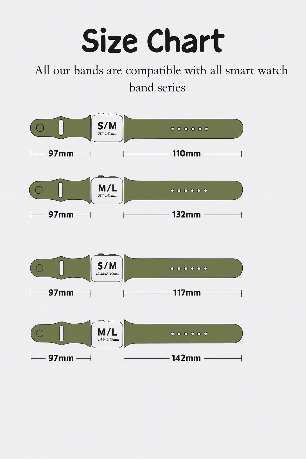 Custom Engraved Apple Watch Band | Personalized Watch Strap
