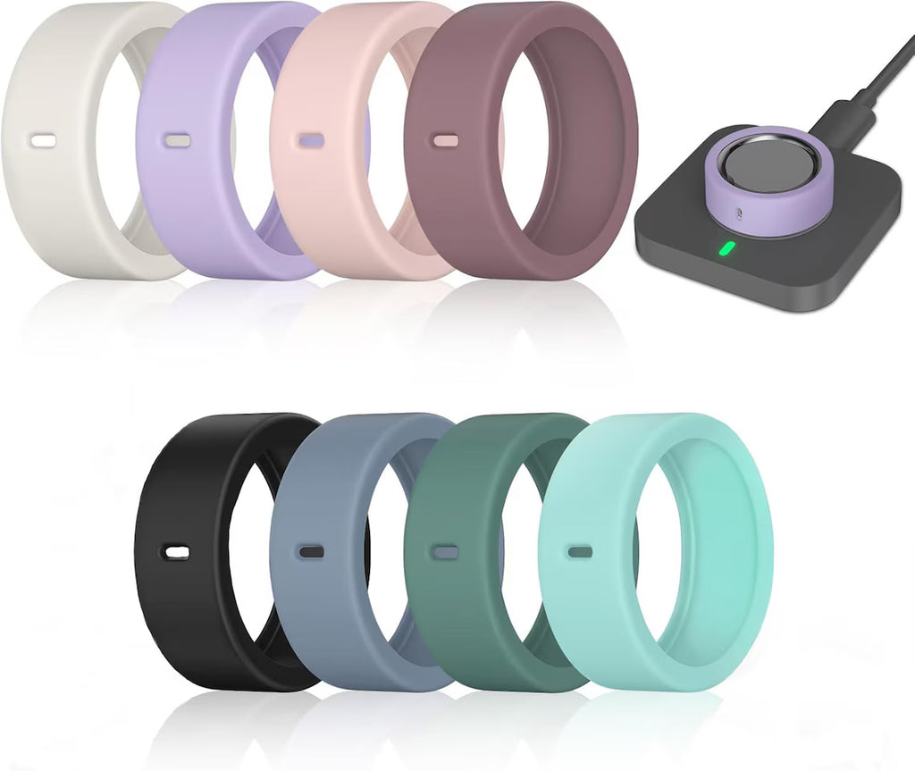 Birth Month Flower Design Oura Ring Band Protector